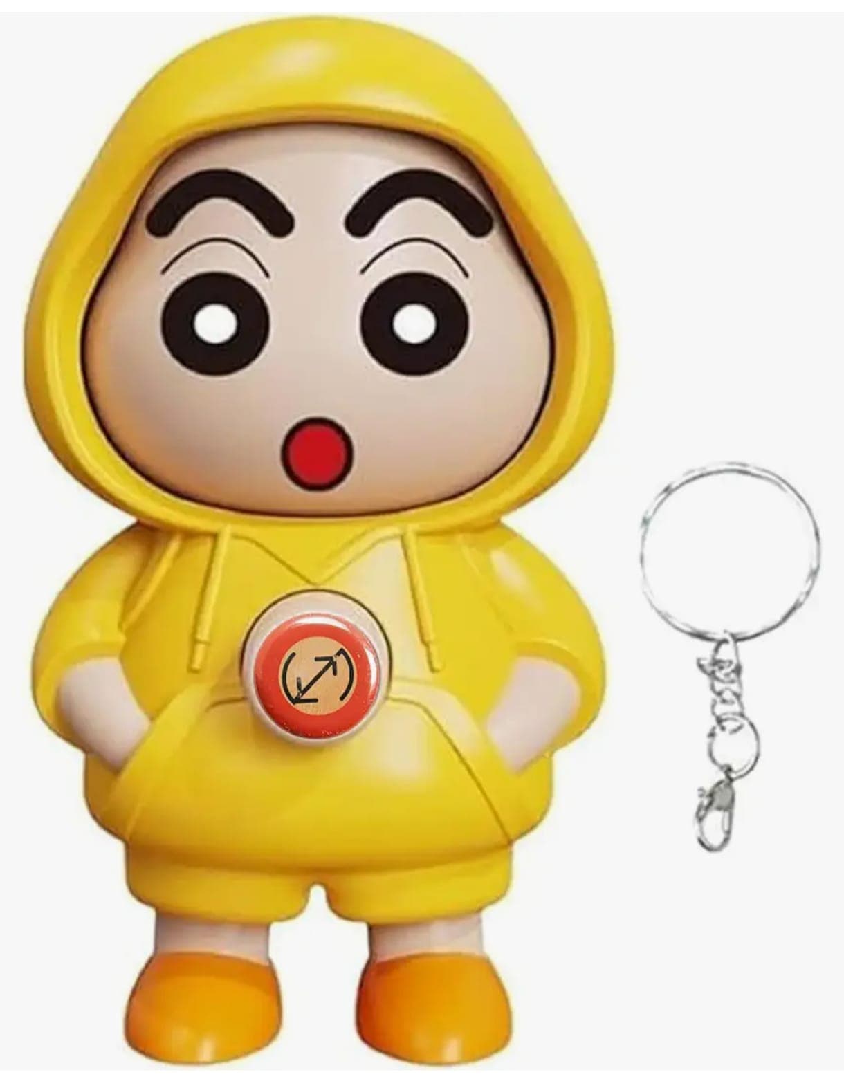 Shin-chan Face-Changing Character Keychain